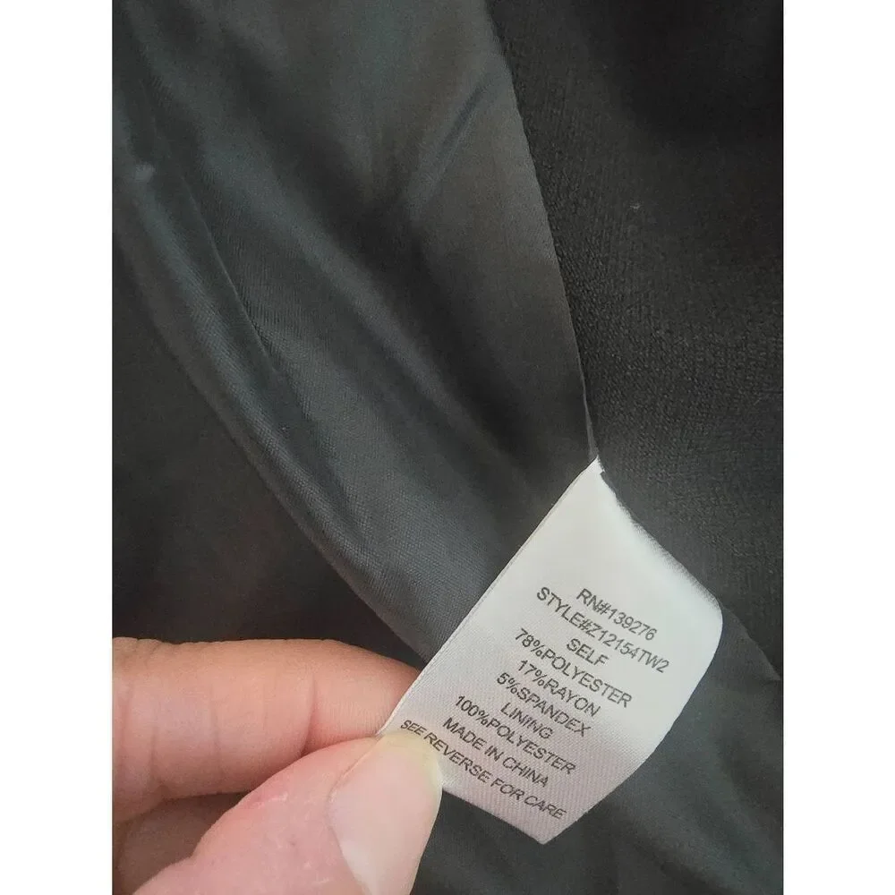 Women's Anthropologie Daniel Rainn Open Front Blazer Cardigan Size Large Color B